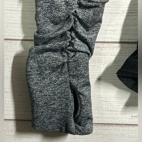 VSX Sport Victorias Secret knockout heather gray/black full‎ zip jacket XS Black