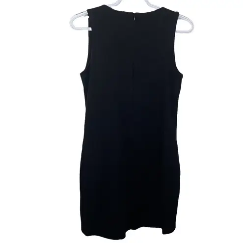 Cuyana for Real Simple v neck pocketed casual little black dress size XS