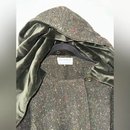 Hourihan by Jimmy Hourihan of Dublin Hooded Celtic Cape Made in Ireland Green Size undefined - Image 4