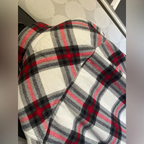Flannel fur jacket