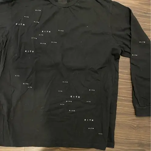 Kith  Black Anti Gravity Long Sleeve T-Shirt Size Small!