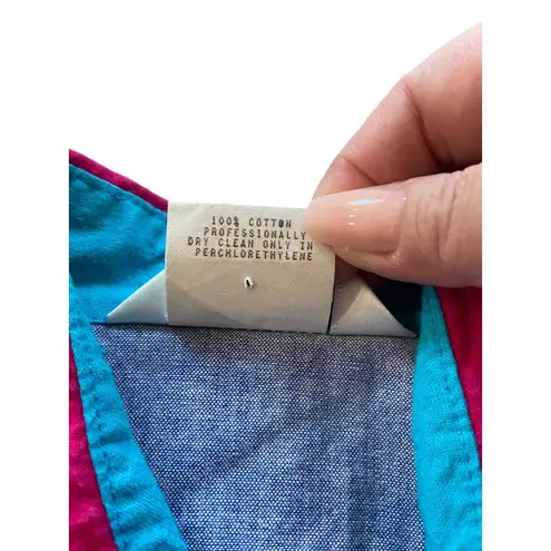 Roper Vintage Embroidered Western Shirt Blue Size M Retro Country Festival Boho Size M