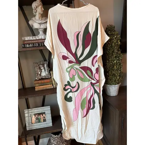 Adriana Degreas Inamorata Long Kaftan Off
