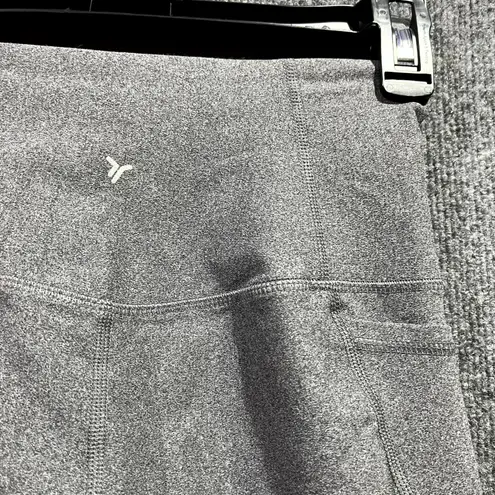 Old Navy  Powersoft Go Dry Bike Shorts Womens Small Gray High Rise Pockets Active - Image 5