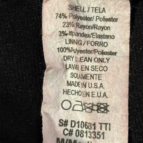 Mystic Black Sleeveless Mini Dress Size M