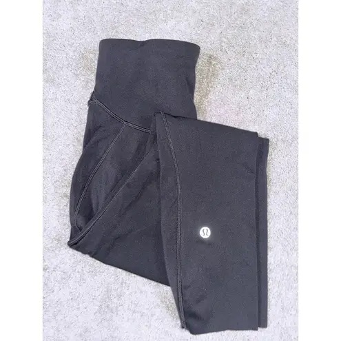 Lululemon  Base Pace High-Rise Crop 23" Black Size 0 Athletic Leggings Women's