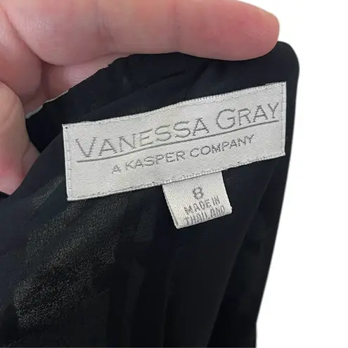 Vanessa Gray Vintage Y2K Women's Size 8 Floral Skirt Lizzie McGuire Black Blue