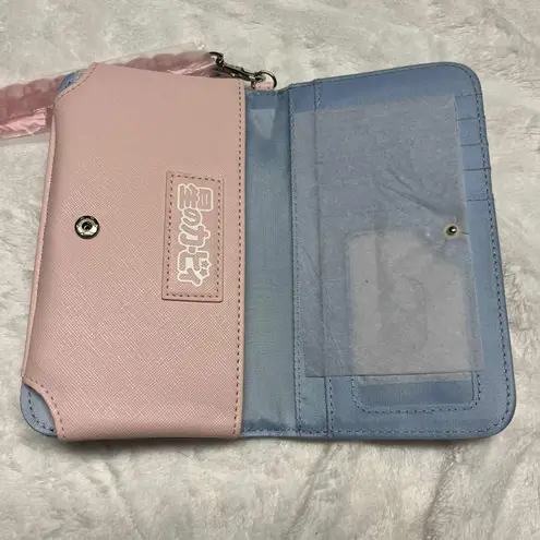 Nintendo Bioworld X  Kirby All Over Print Pink Chain Tech Zip Wallet Wristlet - Image 12