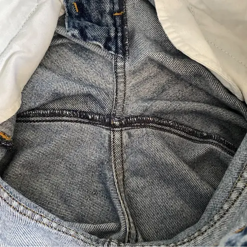 Toteme Flare Fit Denim High Waist Wide Leg Crop Jeans Washed Blue Size 25 EUC