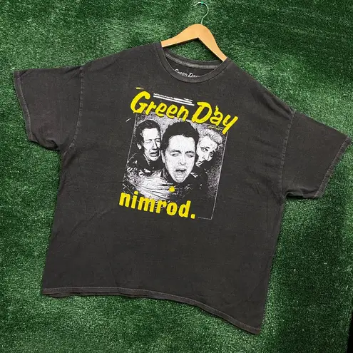 Green Day Nimrod Punk Rock Band Oversized T-Shirt Size Extra Large