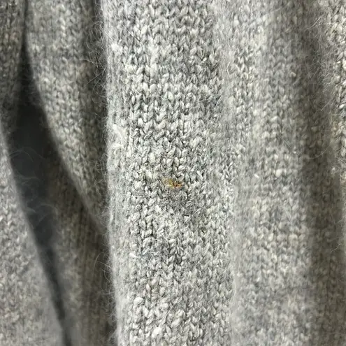 Reference Point Womens Angora Silk Lambswool rabbit Sweater Ivory Grey 80’s