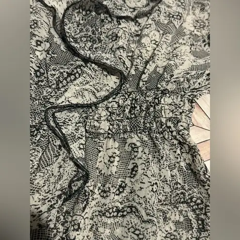 Poetry  Clothing Ruffle Stretch Tank Top Size Medium