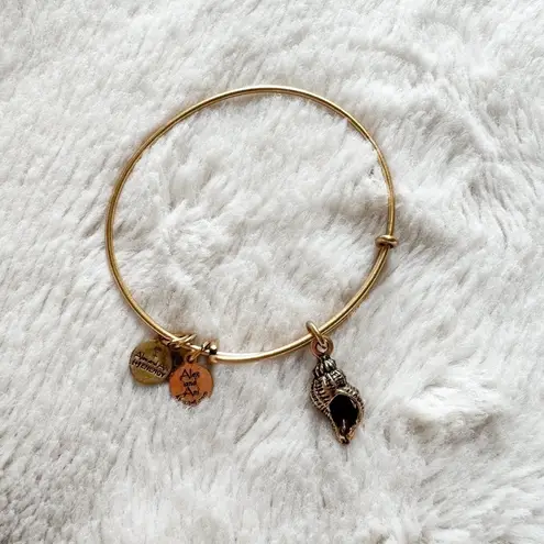 ALEX AND ANI  Conch Shell Gold Bracelet