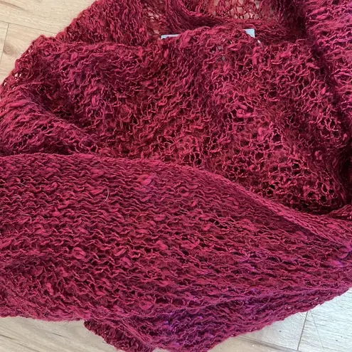 Apt. 9  Cozy Scarf Comfy Infinity Acrylic Winter Cranberry Vampsterdam