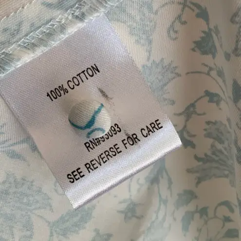 Tyler Boe Poppy Slvls Bottom Ruffle Toile Dress In Multi Blue