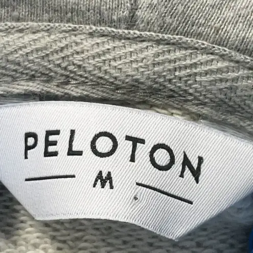 Peloton  Women’s Gray 1/2 Zip TWGF Relaxed Fit Long Sleeve Pullover Hoodie Size M