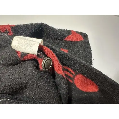 County Clothing Co. Western Jacket Black/Red Cheyenne Collection Womens Small