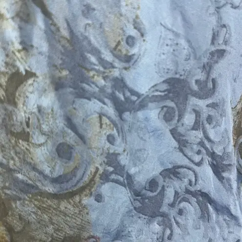 Tempo Paris Layered Whimsical Ornate Flutter Dress Size Small Blue Formal Wear