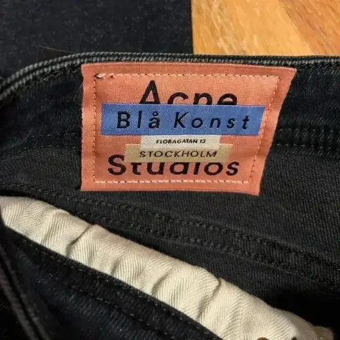 Acne Studios NWT The Climb Superstretch Jeans in Grey 28 x 32