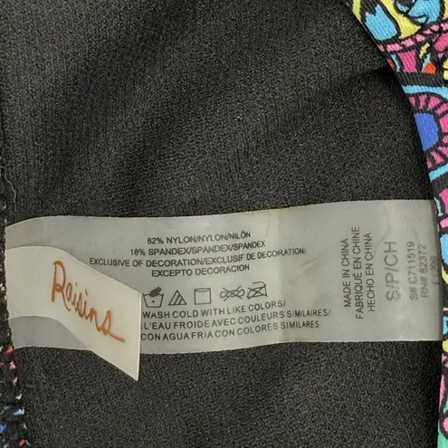 Raisin's Bikini Bottom SZ Small NWT Baja Surf Sweet Tie Side Brief Swim Black Ash