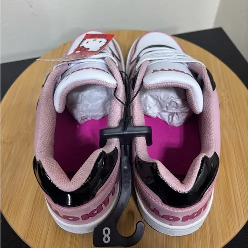 Hello Kitty by Sanrio Size 8 NWT Women's Pink Low Top Court Sneakers Shoes