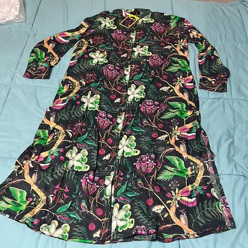 NWT Pakistani designer rang ja kurta kameez. Long style. Size medium. Pink