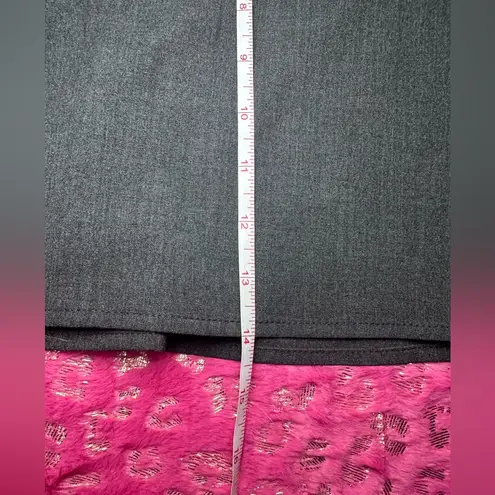 Abound NEW  Classic Gray Pleated Womens Suiting 90s Midi Skirt in Grey Heather XL