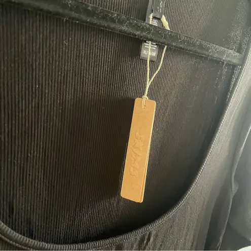 SKIMS NWT Soft Lounge Long-Sleeve Maxi Dress Onyx Size XL