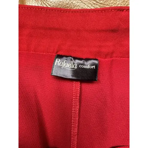 Rafaella NWT Ruby Red Comfort Stretchy Skort Women’s Size Large
