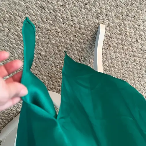 Cushnie x Target Emerald Green Midi Dress Women’s Size 2 Long Sleeve