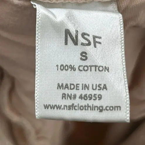 NSF Sayde Camouflage Distressed Joggers Women’s Size S