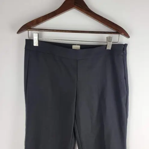 Ecru NEW Cropped Ankle Pants Black Straight Leg High Rise Size 4