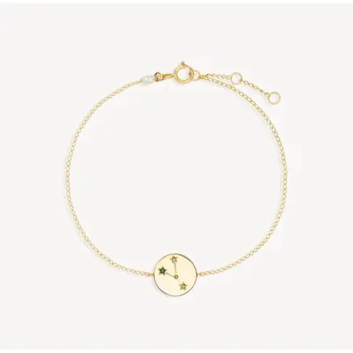 Boutique NEW “Taurus” Gold Filled Zodiac‎ Constellation Bracelet, 6-8”