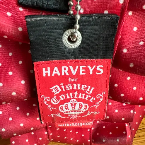 Disney Couture Harvey's Minnie Lola Ruffle Bag RARE Red