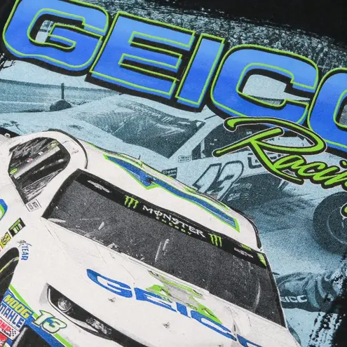 Anvil NASCAR Ty Dillon Geico Racing Graphic T-Shirt L