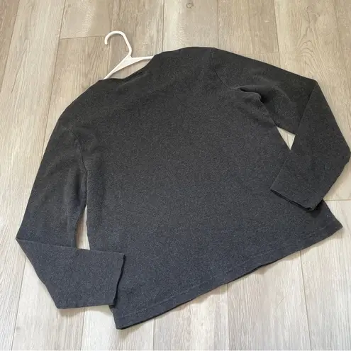 Lauren Ralph Lauren Top cotton long sleeve womens Gray (large) vintage classic