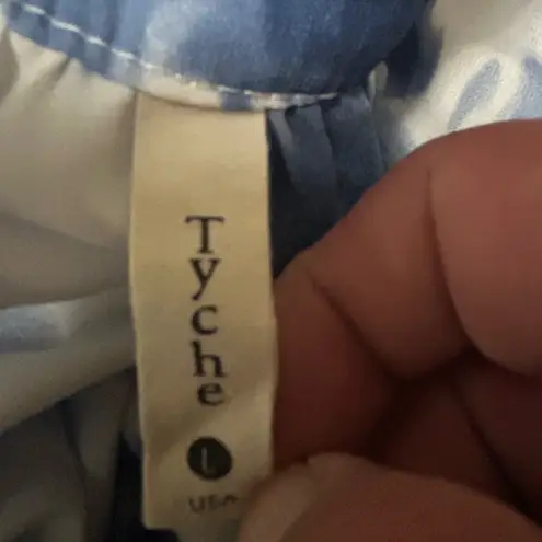 Tyche Blue and White Maxi Dress for Wedding Guests NWOT