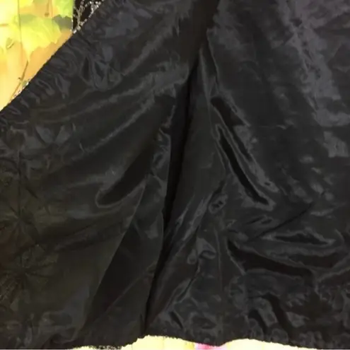 Papell Boutique Vintage Black Beaded Blazer
Size S