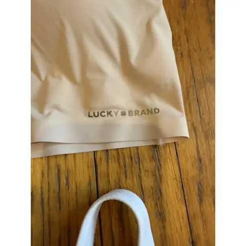 Lucky Brand  Warner's Bras Womens Medium Beige White Wireless Lot of 2 RM3911 - Image 2