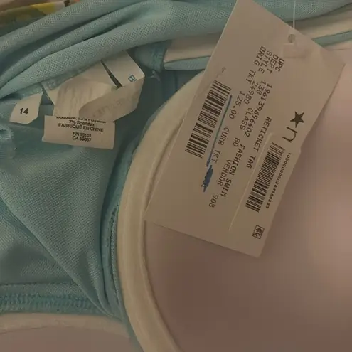 Bleu Rod Beattie Break The Mold Shirred Underwire One-Piece 14 $124 NEW