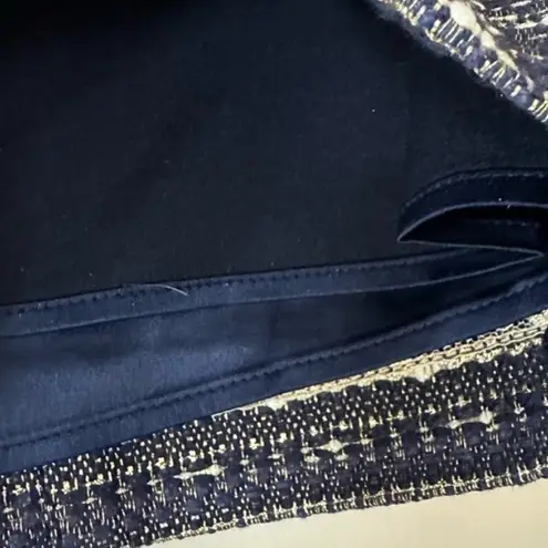 Lilly Pulitzer  Black Blue White Striped Knee-Length Careerwear Pencil Skirt 2 thumbnail 7