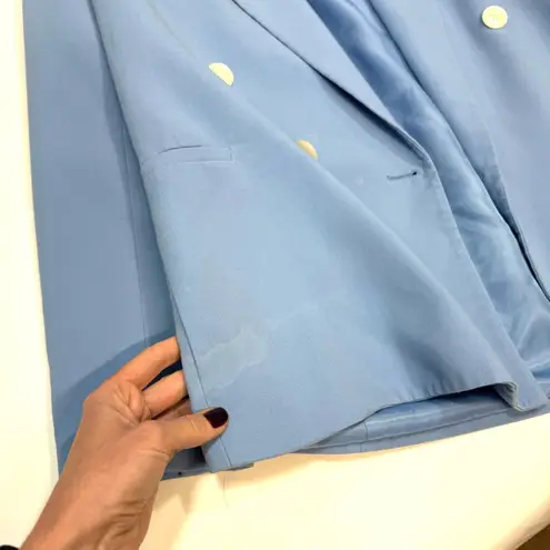 Black Label Black Halo Blue Hugo Blazer Size 8 - Image 4