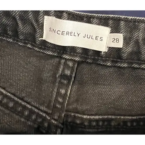 Sincerely Jules Crop Flare Jeans Size 28