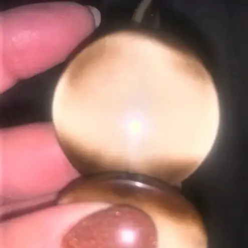 Set (2) Boho Wood Beaded Necklaces Brown