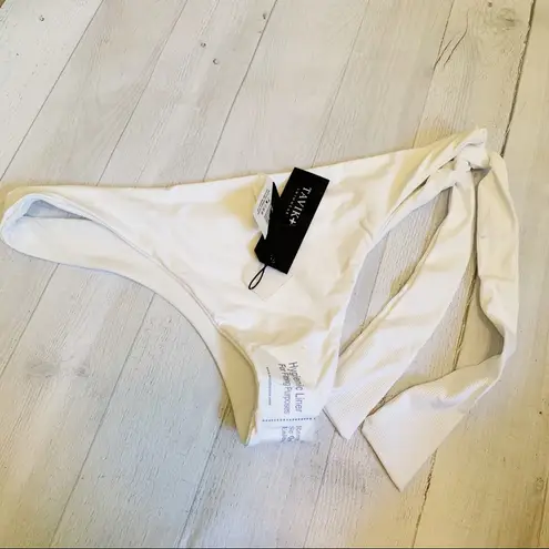 Tavik Goldie Reversible Bikini Bottoms White Size L