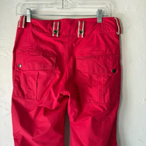 Bonfire Snowboarding Pants Womens XS Classic Fit Red Ski Snow Winter