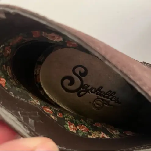 Seychelles Brown Snap Buckle Ankle Booties for Women Size 10