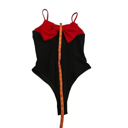 Discreet Nwt  Bow Body Suit Sz Small Sexy Rave Festival Everyday