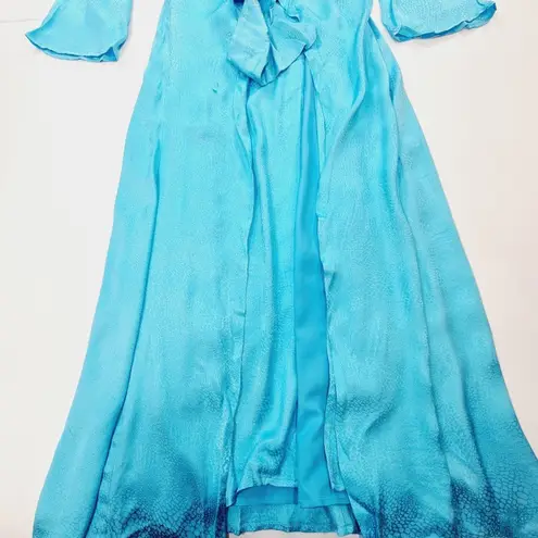 Camila Coelho Millie Maxi Dress in Bright Blue Medium