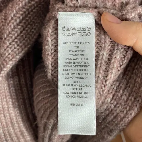 Cupcakes and Cashmere dusty lilac polo sweater size XS